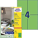 AVERY Zweckform Universaletiketten 3458 Selbsthaftend DIN A4 Grün 105 x 148 mm 100 Blatt à 4 Etiketten AVERY Zweckform Universaletiketten 3458 Selbsthaftend DIN A4 Grün 105 x 148 mm 100 Blatt à 4 Etiketten von AVERY Zweckform