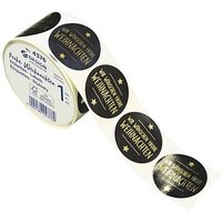 AVERY Zweckform Aufkleber Frohe Weihnachten, schwarz, 600 Etiketten AVERY Zweckform Aufkleber Frohe Weihnachten, schwarz, 600 Etiketten von AVERY Zweckform