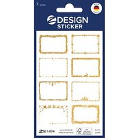AVERY Zweckform Aufkleber Rahmen, gold, 8 Etiketten von AVERY Zweckform