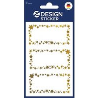 AVERY Zweckform Aufkleber Sterne, gold, 6 Etiketten von AVERY Zweckform