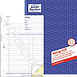 AVERY Zweckform Auftragsbuch 1728 DIN A4 21 x 29,7 x 0,68 cm 5 Stück von AVERY Zweckform