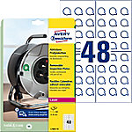 AVERY Zweckform Etiketten L7803-10 Selbsthaftend DIN A4 Weiß 10 Blatt à 48 Etiketten von AVERY Zweckform