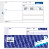 AVERY Zweckform Kurzbrief Formularbuch 1020 von AVERY Zweckform