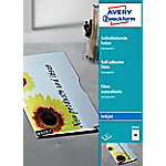 AVERY Zweckform 2501 Selbstklebefolie DIN A4 Transparent 210 x 297 mm 50 Blatt von AVERY Zweckform