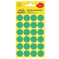 AVERY Zweckform Klebepunkte 3006 grün Ø 18,0 mm, 96 St. von AVERY Zweckform
