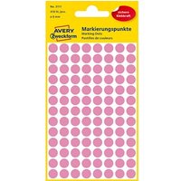 AVERY Zweckform Klebepunkte 3111 rosa Ø 8,0 mm von AVERY Zweckform