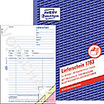 AVERY Zweckform Lieferscheine 1763 DIN A5 Perforiert N/A 40 Blatt von AVERY Zweckform