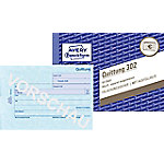 AVERY Zweckform Quittungsformulare 302 DIN A6 quer Perforiert N/A 50 Blatt von AVERY Zweckform