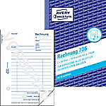 AVERY Zweckform Rechnungsblock 706 DIN A6 Perforiert N/A 50 Blatt von AVERY Zweckform