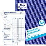 AVERY Zweckform Reisekostenabrechnung 743 DIN A5 Perforiert N/A 50 Blatt von AVERY Zweckform