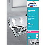 AVERY Zweckform 3480 Selbstklebefolie DIN A4 Transparent 210 x 297 mm 100 Blatt von AVERY Zweckform