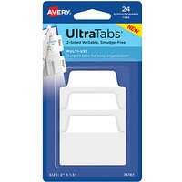 AVERY Zweckform UltraTabs Multi-Use Haftmarker weiß 24 Blatt von AVERY Zweckform