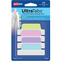 AVERY Zweckform UltraTabs Schmal Haftmarker farbsortiert 24 Blatt von AVERY Zweckform