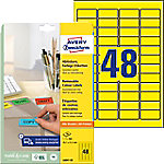 AVERY Zweckform Etiketten L6041-20 Gelb 20 Blatt à 48 Etiketten von AVERY Zweckform