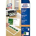 Avery Visitenkarten C32011-10 85 x 54 mm 200 g/m² Weiß 10 Blatt à 10 Etiketten von AVERY Zweckform