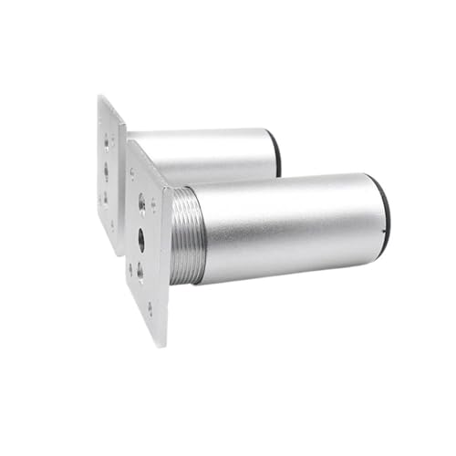 AVIMYA Einstellbare Aluminium verdicken Silber Möbel Beine Schrank Schrank Unterstützung Badezimmer Schrank Sofa Füße 1PCS 2PCS 4PCS (Color : 4PCS 80mmSilver) von AVIMYA