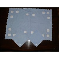 Vintage Leinen Frühstück Oder Tee Set Tablett Tuch Und 2 Servietten von AVIVB