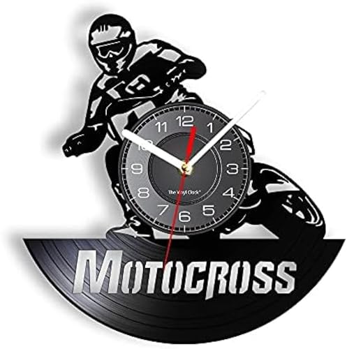 AVJERA Motocross-Vintage-Design-, Autocycle-Wettbewerb, Schallplatten-, modernes Dekor für Motorradfahrer, Musik von AVJERA