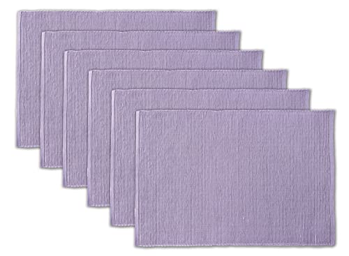 AVKA Studio Platzsets aus 100 % Baumwolle, gerippt, 33 x 48 cm, Violett, für den täglichen Gebrauch, dicke Konstruktion, waschbare und wiederverwendbare Stoff-Tischsets AVKA Studio Platzsets aus 100 % Baumwolle, gerippt, 33 x 48 cm, Violett, für den täglichen Gebrauch, dicke Konstruktion, waschbare und wiederverwendbare Stoff-Tischsets von AVKA Studio