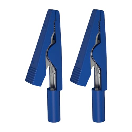 2pcs Stabil 2mm Bananen Sockel Alligatoren Clip Banana Plugs Alligatoren Clip Für Labor Elektrikreparatur Anwendungssignalübertragung von AVKGCZ