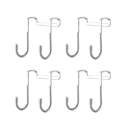 AVKGCZ 4pcs Über Den Türhaken Für Hänge Handtuchmantel Kleidung Edelstahlmantel Wandmontageltekleiderbänder Taschen Duschtuch Hänge Vordertür AVKGCZ 4pcs Über Den Türhaken Für Hänge Handtuchmantel Kleidung Edelstahlmantel Wandmontageltekleiderbänder Taschen Duschtuch Hänge Vordertür von AVKGCZ