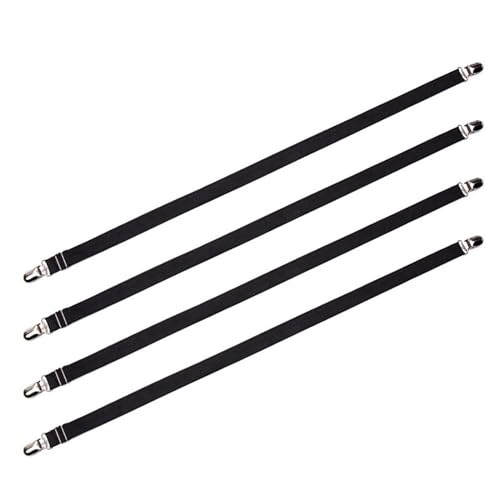 AVKGCZ 4pcs Verstellbare Bettlaken Befestigungsstreifen Elastische Matratzenabdeckung Eckhalter Clip Grippers HAPEND Cord Hake Schleifenbettelastische Blechhalter AVKGCZ 4pcs Verstellbare Bettlaken Befestigungsstreifen Elastische Matratzenabdeckung Eckhalter Clip Grippers HAPEND Cord Hake Schleifenbettelastische Blechhalter von AVKGCZ