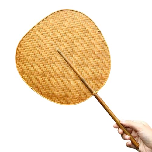 AVKGCZ Chinesische Stile Handgefertigt Gewebte Bambuslüfter Tragbare Kühlpaddel Für Home Wall Decore Und Traditionelle Feierkühlungslüfter von AVKGCZ