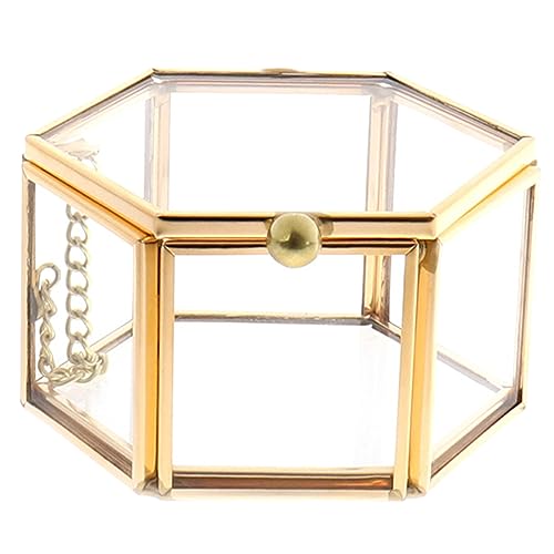 AVKGCZ Geometrische Klare Glasschmuckschachtel Organisieren Sie Ringe Halsketten Armbänder Ohrringe Zubehör Verlobungsringe Ohrringhalter Couchtisch Herzstück Herzstück AVKGCZ Geometrische Klare Glasschmuckschachtel Organisieren Sie Ringe Halsketten Armbänder Ohrringe Zubehör Verlobungsringe Ohrringhalter Couchtisch Herzstück Herzstück von AVKGCZ