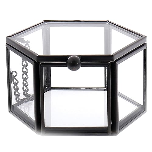 AVKGCZ Geometrische Klare Glasschmuckschachtel Organisieren Sie Ringe Halsketten Armbänder Ohrringe Zubehör Verlobungsringe Ohrringhalter Couchtisch Herzstück Herzstück AVKGCZ Geometrische Klare Glasschmuckschachtel Organisieren Sie Ringe Halsketten Armbänder Ohrringe Zubehör Verlobungsringe Ohrringhalter Couchtisch Herzstück Herzstück von AVKGCZ