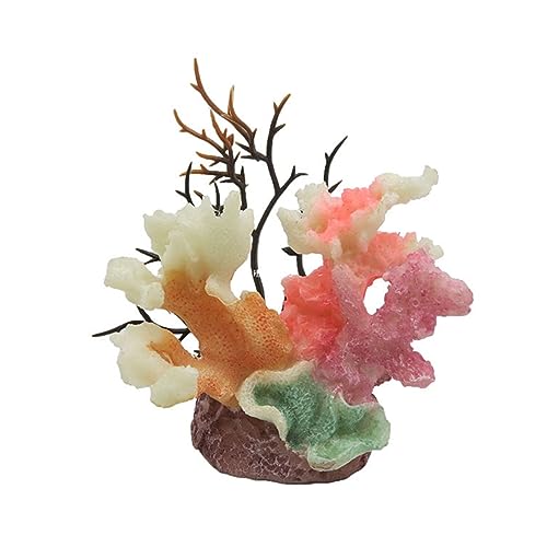 AVKGCZ Harz Exquisite Künstliche Korallenfischtankdekorationen Für Aquarium Terrarium Weiß Und Falsche Ornamentsharz Skulptur AVKGCZ Harz Exquisite Künstliche Korallenfischtankdekorationen Für Aquarium Terrarium Weiß Und Falsche Ornamentsharz Skulptur von AVKGCZ