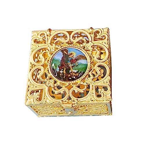 AVKGCZ Retro Pirate Treasure Storage Box Organisatoren Ohrringe Kristallschmuck Frauen Display Travel Container Hohlkasten Christliche Dekorationen AVKGCZ Retro Pirate Treasure Storage Box Organisatoren Ohrringe Kristallschmuck Frauen Display Travel Container Hohlkasten Christliche Dekorationen von AVKGCZ
