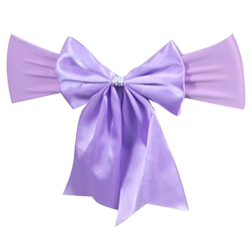 AVKGCZ Stuhl Back Sash Mit Bows Designs Stuhl Bows Sash Stretch Band Für Hochzeiten Geburtstage Firmenveranstaltung Partys Dekoration Hochzeit von AVKGCZ