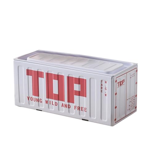 AVKGCZ Trendy Metal Storage Box Container Platz Sparen Home Decor Accessoire Multipurpose Tin Storage Box AVKGCZ Trendy Metal Storage Box Container Platz Sparen Home Decor Accessoire Multipurpose Tin Storage Box von AVKGCZ