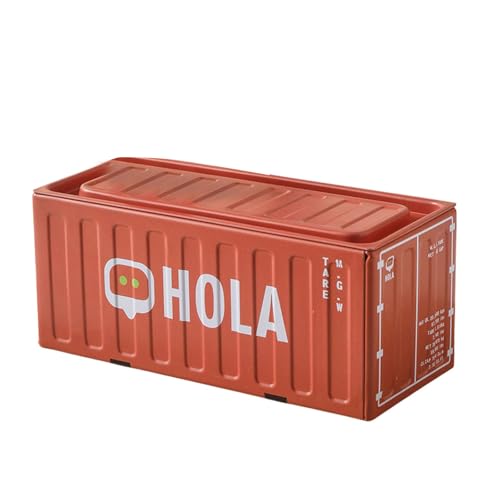AVKGCZ Trendy Metal Storage Box Container Platz Sparen Home Decor Accessoire Multipurpose Tin Storage Box AVKGCZ Trendy Metal Storage Box Container Platz Sparen Home Decor Accessoire Multipurpose Tin Storage Box von AVKGCZ