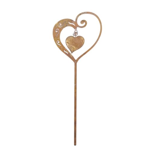 Antike Rusty Iron Heart Garden Stakes Ländliche Outdoor Dekoration Grundstake Eisenkunst Für Garten Terrassen Blumen Herzform Garten Dekore Antike Rusty Iron Heart Garden Stakes Ländliche Outdoor Dekoration Grundstake Eisenkunst Für Garten Terrassen Blumen Herzform Garten Dekore von AVKGCZ