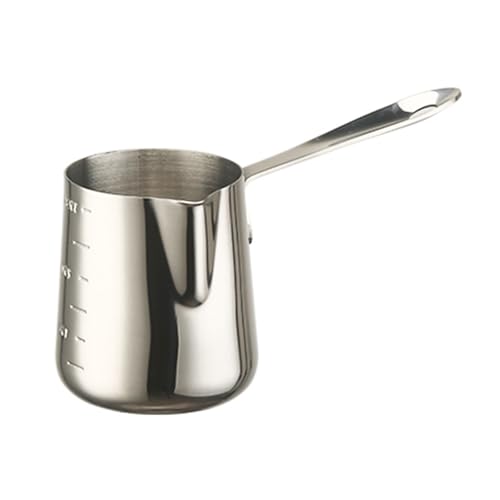 Kaffeemilch Schaumkrug Töpfe Kaffeemilchbecher Mit Langen Aus Edelstahltöpfen Für Home Restaurant Office Frothing Pitcher Krugs von AVKGCZ