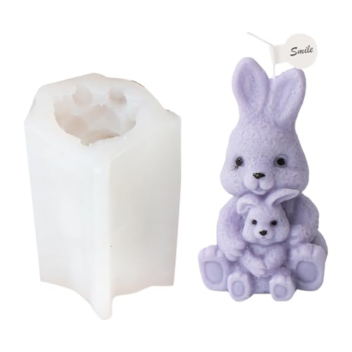 Nette Kaninchen Silikonform Für Kerzenherstellung Und Seifenverarbeitung Von Kaninchen Aromatherapie Kerzengeschenk Für Enthusiasten Multi Funktionaler Epoxidharzformen von AVKGCZ