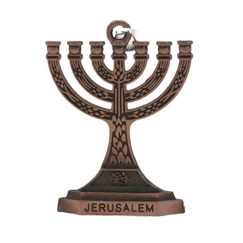 Traditionelle Jüdische Menorah 7 Branch Candlestick Jerusalem Tempel Kerzenhalter Keychain 12 Stämme des Israel Menorah Religiösen Kerzenhalter Traditionelle Jüdische Menorah 7 Branch Candlestick Jerusalem Tempel Kerzenhalter Keychain 12 Stämme des Israel Menorah Religiösen Kerzenhalter von AVKGCZ