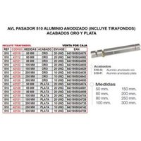 AVL - 510 Aluminiumstift 150 mm Silber von AVL