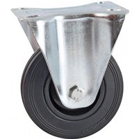 Tente - Bockrolle mit rechteckiger Platte avl - Gummirad ø 65 - Tragkraft 60 kg - 508820A von TENTE