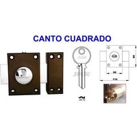 Lock 8101-60 square edge mit rundem 50-MM-RADSCHLÜSSEL - AVL von AVL