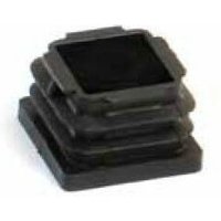 AVL - Schwarzes Endstück, das in eintritt, für quadratisches Rohr T100X100 - 373100 von AVL