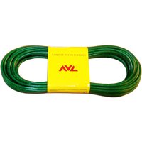 Stahlkabel 3,5 mm grüner Kunststoff 15 m - AVL von AVL