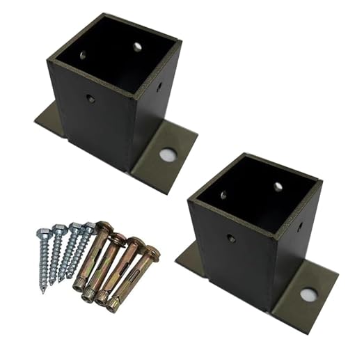 AVLLSO Aufschraubhülse Pfostenträger(2 Pcs,2 2/5 x 2 2/5 in x 3 in H) von AVLLSO