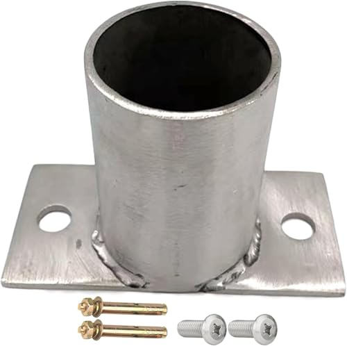 AVLLSO Aufschraubhülse Pfostenträger Basis Trim, Beton/Holz Boden Mount Säulenhalter für Postfach(1pcs,2x3cm/0.78"x1.18") von AVLLSO