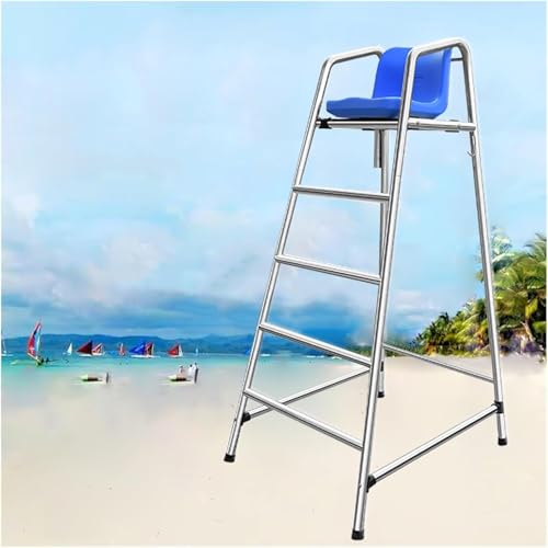AVLLSO Sicherheitsleiter 47/59/71 in Höhe Abnehmbare Lifeguard Stühle am Pool für Outdoor/Indoor Lake Beach Garden, Lasten 660lbs(71in/180cm/5.9ft high) von AVLLSO
