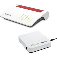 AVM FRITZBox 7590 AX + APC CP12036LI Back UPS Connect von AVM