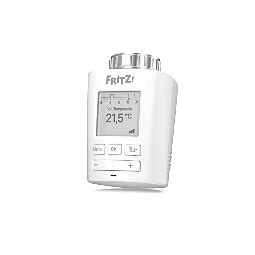 AVM FRITZ!DECT 301 (Intelligenter Heizkörperregler für das Heimnetz, zum Heizkosten sparen, für alle gängigen Heizkörperventile und FRITZ!Box mit DECT-Basis, FRITZ!OS ab Version 6.83) von AVM