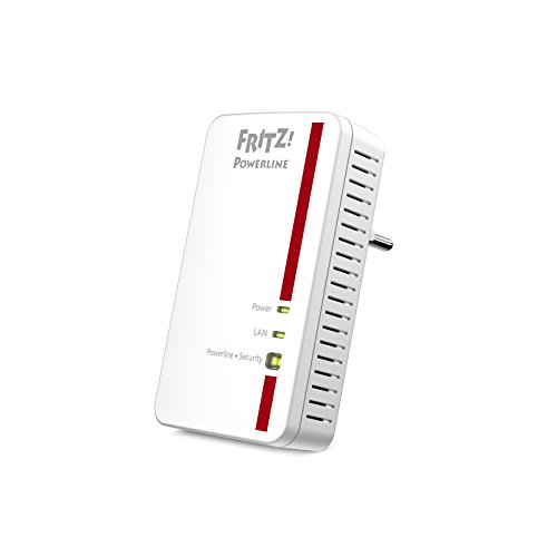 AVM Fritz Powerline 1000E Adapter (1.200 MBit/s, ideal für HD-Streaming oder NAS-Anbindungen) von Fritz