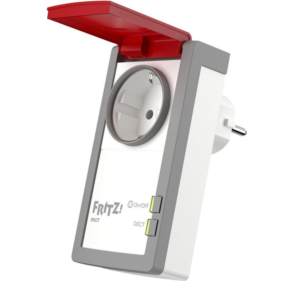 AVM Funksteckdose AVM FRITZ!DECT 210 20002723 DECT Steckdose mit Messfunktion Außenber AVM Funksteckdose AVM FRITZ!DECT 210 20002723 DECT Steckdose mit Messfunktion Außenber von AVM